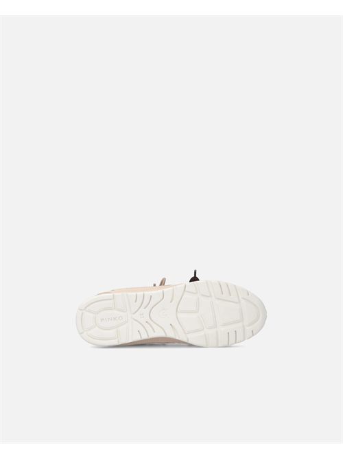 Sneakers con lacci doppi e applicazioni gioiello PINKO | SS0185P020P26